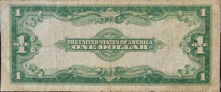 Series 1923 $1 Large Silver Certificate, Circulated. FR.238