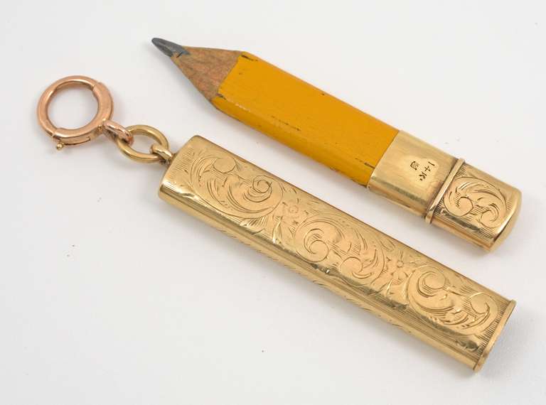 Seldom Seen 14k Antique Pencil