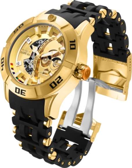 Invicta Star Wars C-3PO Automatic, New In Box.
