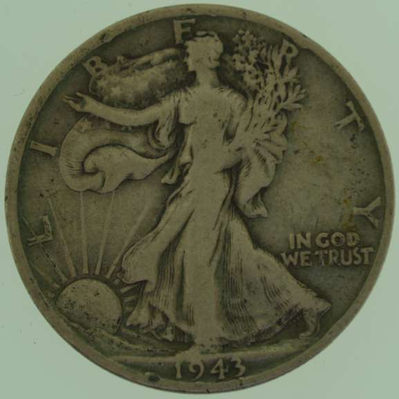 1943-S Walking Liberty Half Dollar US Coin