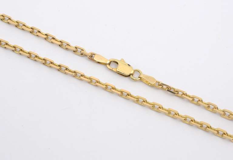 Sturdy Cable Link Necklace