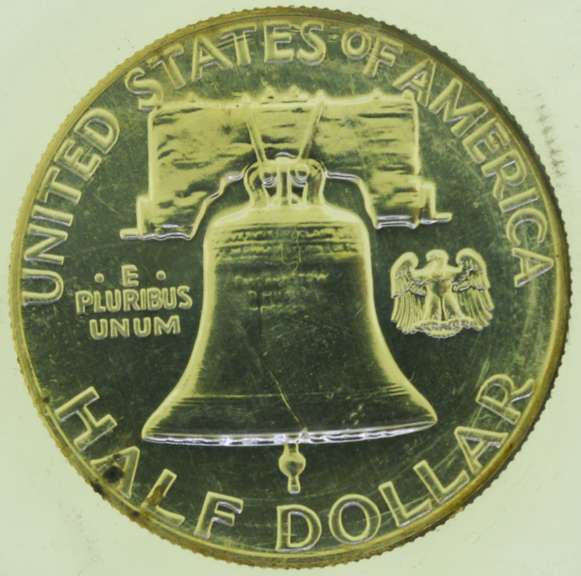 1960 Benjamin Franklin Half Dollar 50C US Coin