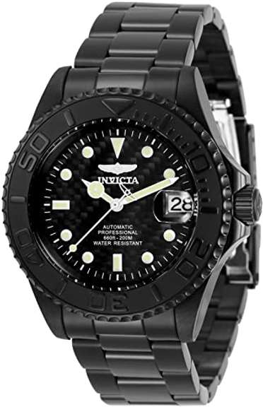 Invicta Black Dial Automatic, New In Box.