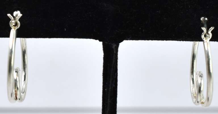 Sterling Silver Hoop Earrings