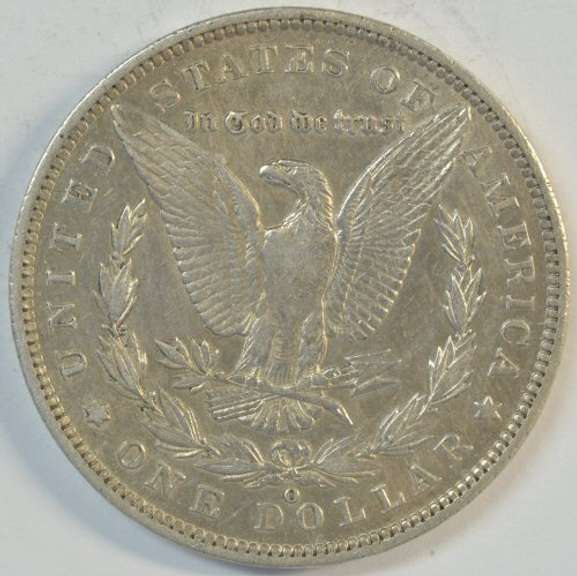 Real nice 1889-O Morgan Silver Dollar. Upper end condition