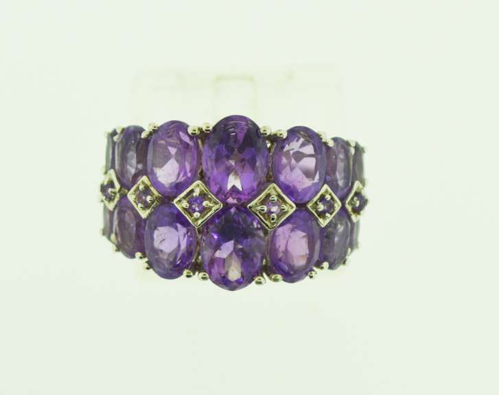Sterling Silver Amethyst Ring