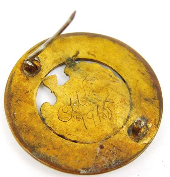 1915 Deputy State Health Officer Badge Pin