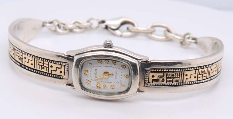 Sterling Silver 1 Corazon Ladies Watch