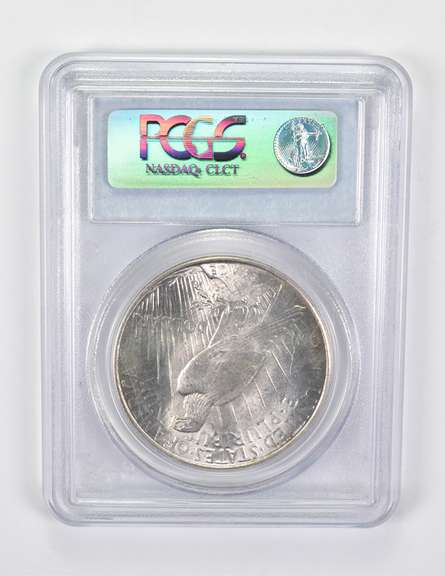 MS64 1934 Peace Silver Dollar PCGS