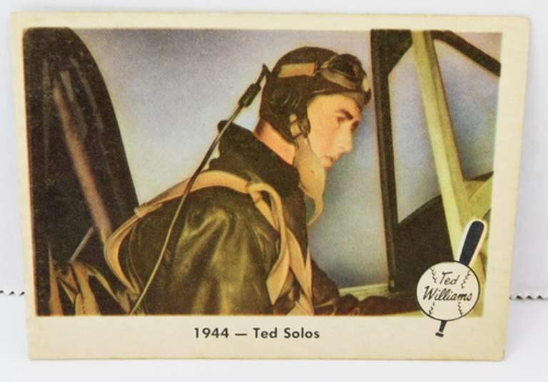 Ted Williams Early Fleer Baseball Card
