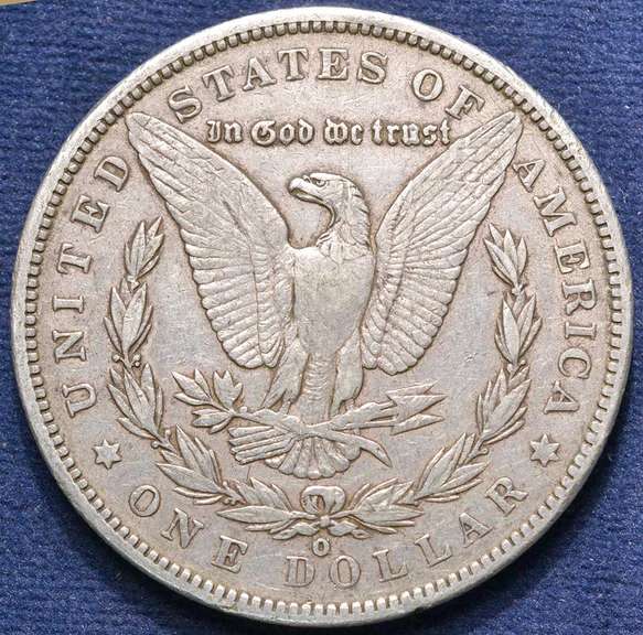 1900-O/CC Morgan Silver Dollar, Circulated.