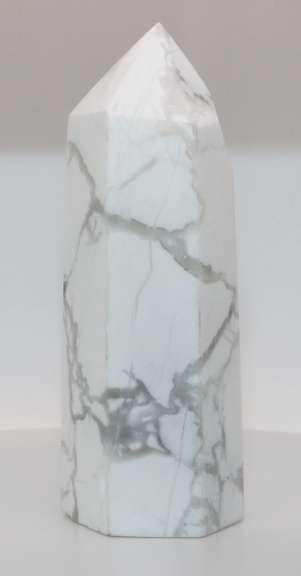 Howlite Tower Obelisk