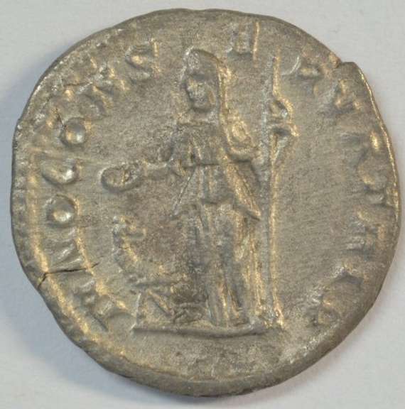 Original Julia Mammaea Roman Silver Denarius, died 235 AD