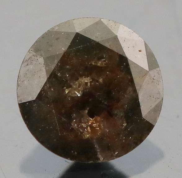 Large! .65ct espresso Diamond solitaire