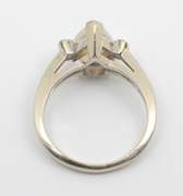 Colorful Pear Shaped Opal Ring