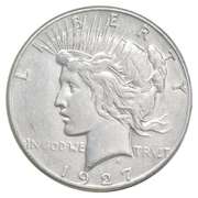 1927-S Peace Silver Dollar