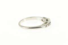 Platinum 0.68 Ctw VVS Diamond Baguette Wedding Band Ring