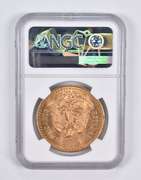 MS62+ 1926 Mexico 50 Pesos Gold NGC
