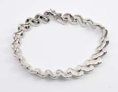 Popular 14k White Gold San Marco Bracelet