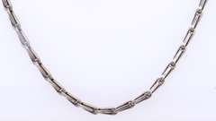 Vintage La Vie Parisienne France P Chain Necklace
