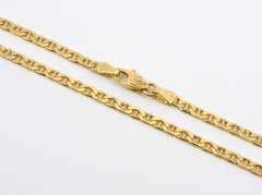 Tasteful 18k Anchor Link Necklace