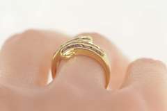 14K Yellow Gold 2.00 Ctw Natural Ruby Tiered Channel Bypass Ring