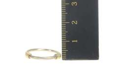 Sterling Silver Two Tone Wrap Statement Stackable Band Ring