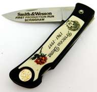 Smith & Wesson Scrimshaw Princess Diana Pocket Knife