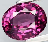 Ravishing 1.38ct rich red violet Rhodolite Garnet