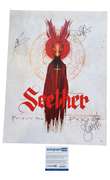Seether Autographed Signed 18x24 Poison The Parish Poster ACOA