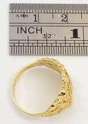 Practical Light Unisex Nugget Ring