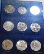 1971-1978 Ike Dollar Set in DeLuxe Album