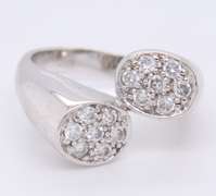 Sterling Silver Cubic Zirconia Ring and Earrings