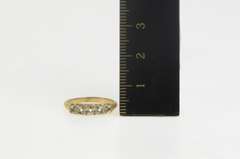 14K Yellow Gold Vintage NOS 1950's Wedding Band Setting Ring