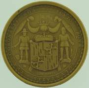 1976 Maryland American Revolution Bi-Centennial Bronze Coin