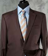 Super Fine Quality Brown Color Italian Suit By Galante