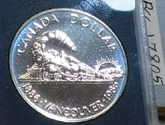Canada 1986 Unc Sil Dol, Vancouver