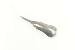 Sterling Silver Green Turquoise Artisanal Spoon Statement Pendant