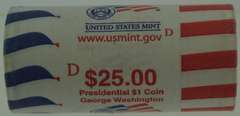 2007-D George Washington Presidential Dollar