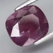 UNHEATED! Large 5.18ct violet red Winza Ruby