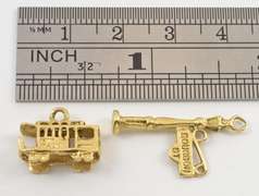 New Orleans & San Francisco Charms