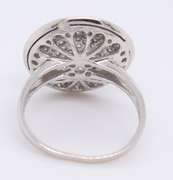Dazzling White Gold Round Brilliant Cut Diamond Ring