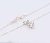 Dazzling Princess Cut Diamond Pendant on Chain