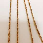 14kt Solid Yellow Gold Chain Necklace