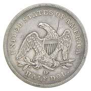 1842-O Seated Liberty Half Dollar Small Date