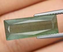 WOW! 5.04ct glowing sea green Aquamarine!