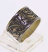 Sterling Silver Celtic Engraved Ring