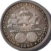 Sharp BU Toned 1893 Columbian Half