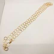 Fashionable 22kt Plated Sterling Silver Necklace