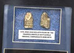 Civil War Artifacts Lead Bullets
